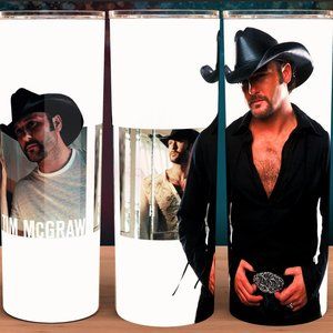 Tim McGraw Country Western Cup Mug Tumbler 20oz